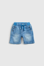
                        
                          Load image into Gallery viewer, Mothercare Light-Wash Denim Shorts
                        
                      