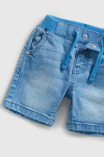 
                        
                          將圖片載入圖庫檢視器 Mothercare Light-Wash Denim Shorts
                        
                      