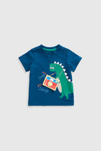 
                        
                          Load image into Gallery viewer, Mothercare Dinosaur Lift-The-Flap T-Shirt
                        
                      