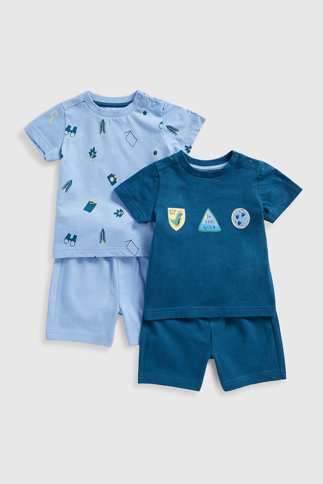 Mothercare Jersey Shorts And T-Shirts - 4 Pack