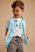 
                        
                          Load image into Gallery viewer, Mothercare Shirt And Rocket T-Shirt Set
                        
                      