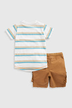 
                        
                          將圖片載入圖庫檢視器 Mothercare Cargo Shorts And T-Shirt Set
                        
                      
