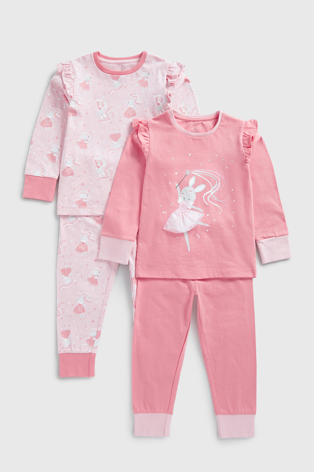 Mothercare Ballerina Pyjamas - 2 Pack