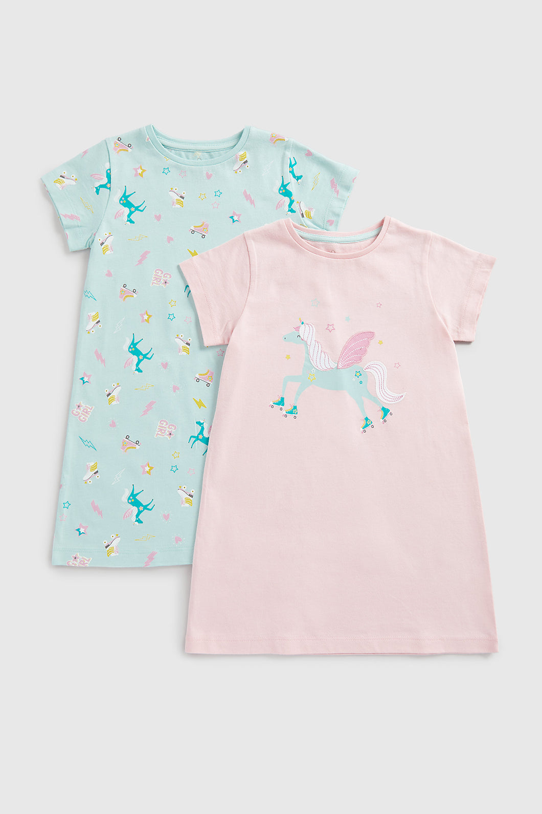 Mothercare Party Horse Nightdresses - 2 Pack