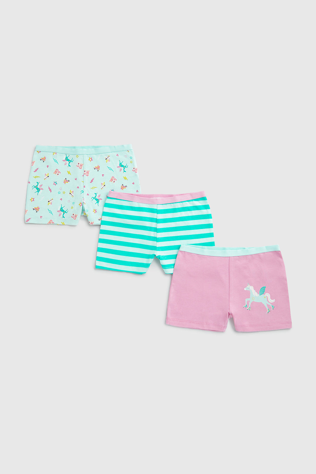 Mothercare Skate Party Short Briefs - 3 Pack