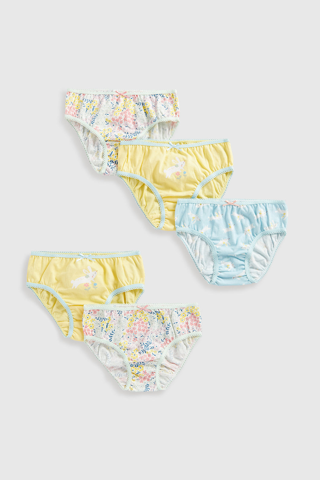 Mothercare Bunny Briefs - 5 Pack
