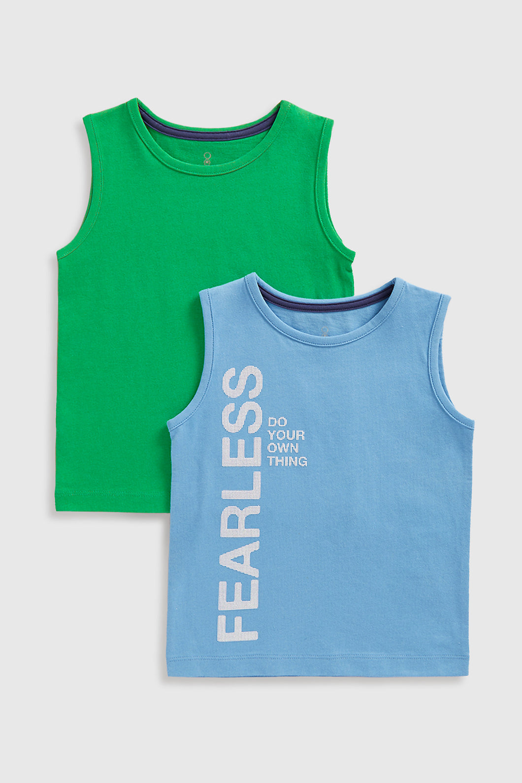Mothercare Vest T-Shirts - 2 Pack