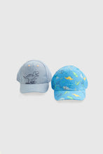 
                        
                          Load image into Gallery viewer, Mothercare Dinosaur Caps - 2 Pack
                        
                      