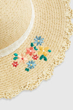 
                        
                          Load image into Gallery viewer, Mothercare Straw Sun Hat
                        
                      
