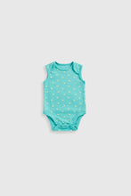 
                        
                          Load image into Gallery viewer, Mothercare Dinosaur Sleeveless Bodysuits - 5 Pack
                        
                      