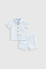 
                        
                          Load image into Gallery viewer, Mothercare Striped Shirt And Shorts Set
                        
                      