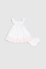 
                        
                          Load image into Gallery viewer, Mothercare Embroidered Dress And Knickers
                        
                      