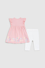 
                        
                          將圖片載入圖庫檢視器 Mothercare Pink Dress And Leggings Set
                        
                      