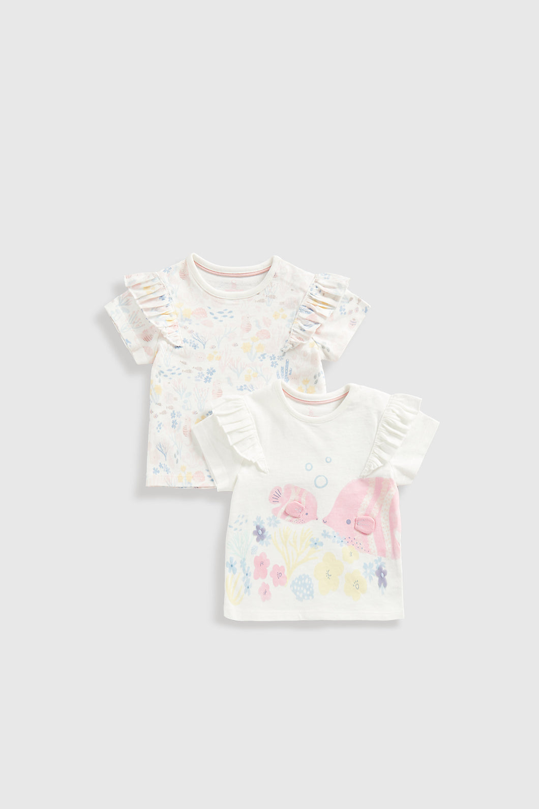 Mothercare Sea-Life T-Shirts - 2 Pack