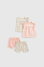 
                        
                          Load image into Gallery viewer, Mothercare Four-Piece Shorts And Tops Set
                        
                      