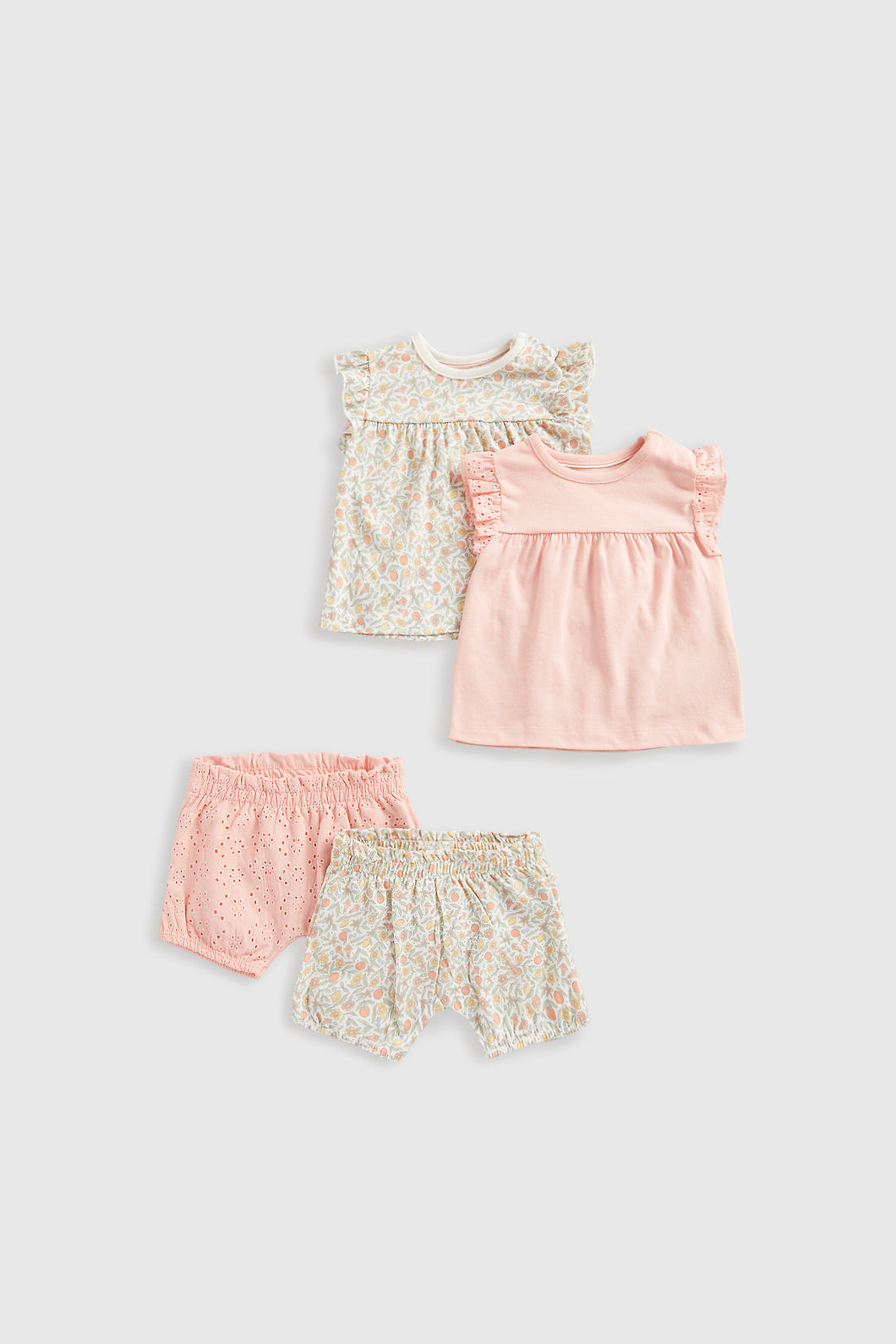 Mothercare Four-Piece Shorts And Tops Set