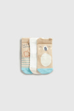 
                        
                          Load image into Gallery viewer, Mothercare Wombat Baby Socks - 3 Pack
                        
                      