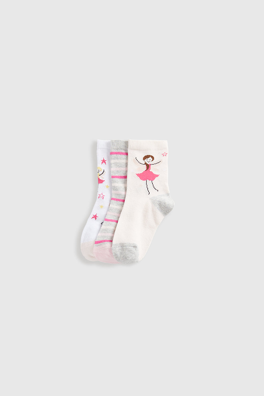 Mothercare Fairy Socks - 3 Pack
