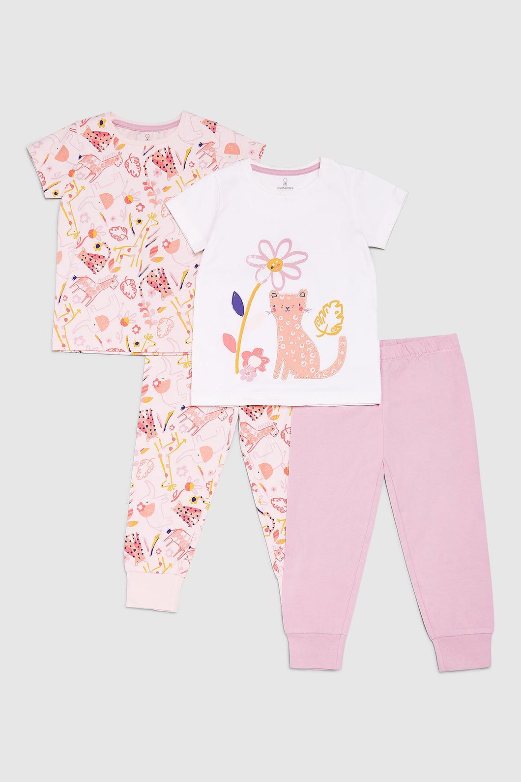 Mothercare Safari Pyjamas - 2 Pack