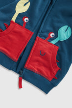 
                        
                          Load image into Gallery viewer, Mothercare Crab Zip-Up Hoody
                        
                      