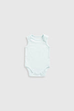 
                        
                          Load image into Gallery viewer, Mothercare Zebra Sleeveless Bodysuits - 5 Pack
                        
                      