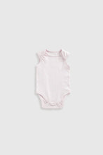 
                        
                          Load image into Gallery viewer, Mothercare Wild Flower Sleeveless Bodysuits - 5 Pack
                        
                      