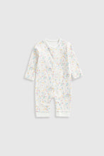 
                        
                          Load image into Gallery viewer, Mothercare Wild Flower Footless Sleepsuits - 3 Pack
                        
                      