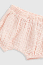 
                        
                          Load image into Gallery viewer, Mothercare Muslin Top And Shorts Set
                        
                      