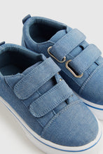 
                        
                          Load image into Gallery viewer, Mothercare Chambray Canvas Shoes
                        
                      
