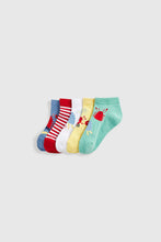 
                        
                          Load image into Gallery viewer, Mothercare Sea And Me Trainer Socks - 5 Pack
                        
                      
