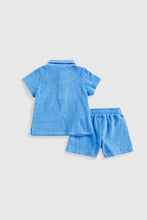 
                        
                          將圖片載入圖庫檢視器 Mothercare Towelling Polo Shirt And Shorts Set
                        
                      