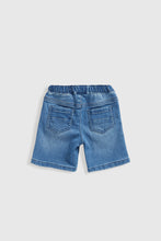 
                        
                          Load image into Gallery viewer, Mothercare Knitted Denim Shorts
                        
                      