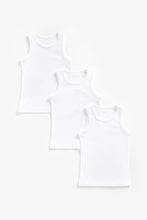 
                        
                          將圖片載入圖庫檢視器 Mothercare White Vests - 3 Pack
                        
                      