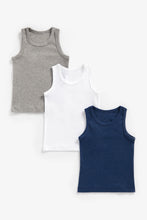 
                        
                          Load image into Gallery viewer, Mothercare Marl Vests - 3 Pack
                        
                      