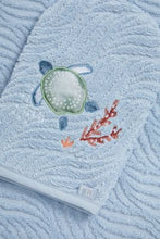 
                        
                          Load image into Gallery viewer, Mothercare You Me And The Sea Cuddle &#39;N&#39; Dry And Mitt Set 4
                        
                      