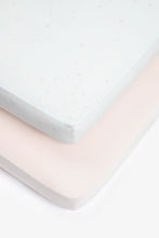 
                        
                          Load image into Gallery viewer, Mothercare Pink Fitted Cot Bed Sheets 2 Pack 1
                        
                      