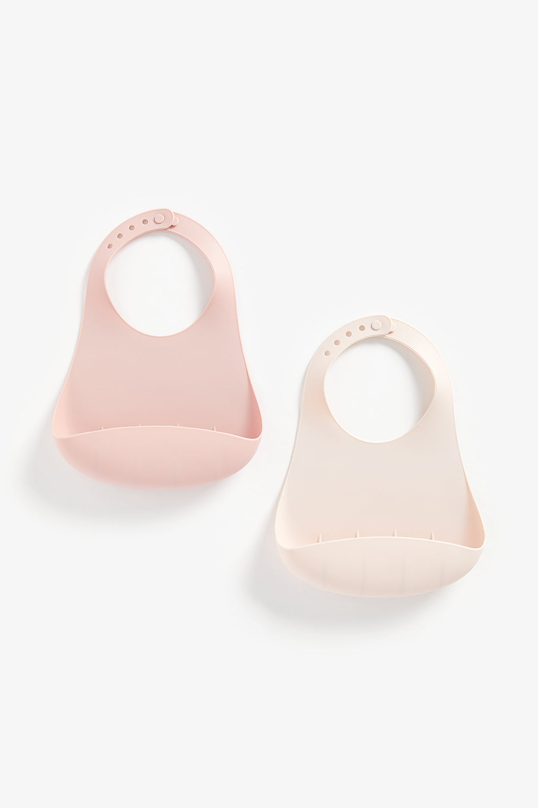 Mothercare Flutterby Crumb-Catcher Silicone Bibs - 2 Pack