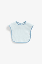 
                        
                          Load image into Gallery viewer, Mothercare Blue Toddler Bibs - 3 Pack
                        
                      