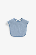 
                        
                          Load image into Gallery viewer, Mothercare Blue Toddler Bibs - 3 Pack
                        
                      