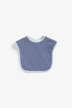 
                        
                          Load image into Gallery viewer, Mothercare Blue Toddler Bibs - 3 Pack
                        
                      