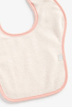 
                        
                          Load image into Gallery viewer, Mothercare Pink Toddler Bibs - 3 Pack
                        
                      