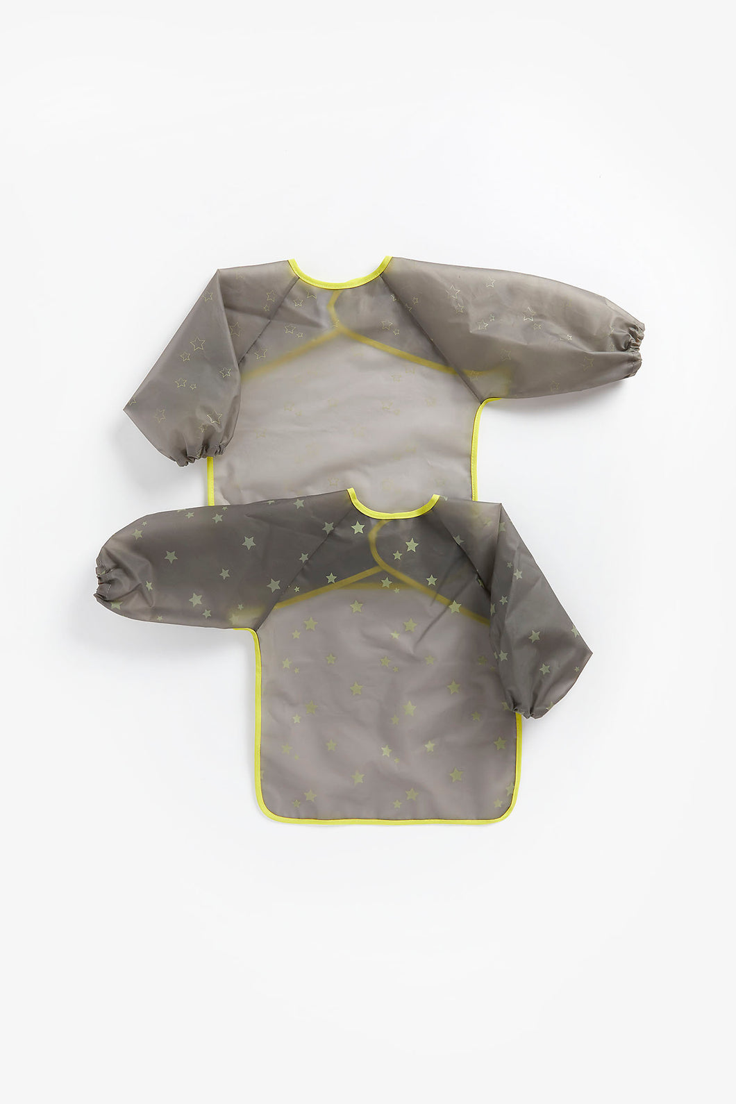 Mothercare Neon Star Coverall Bibs - 2 Pack