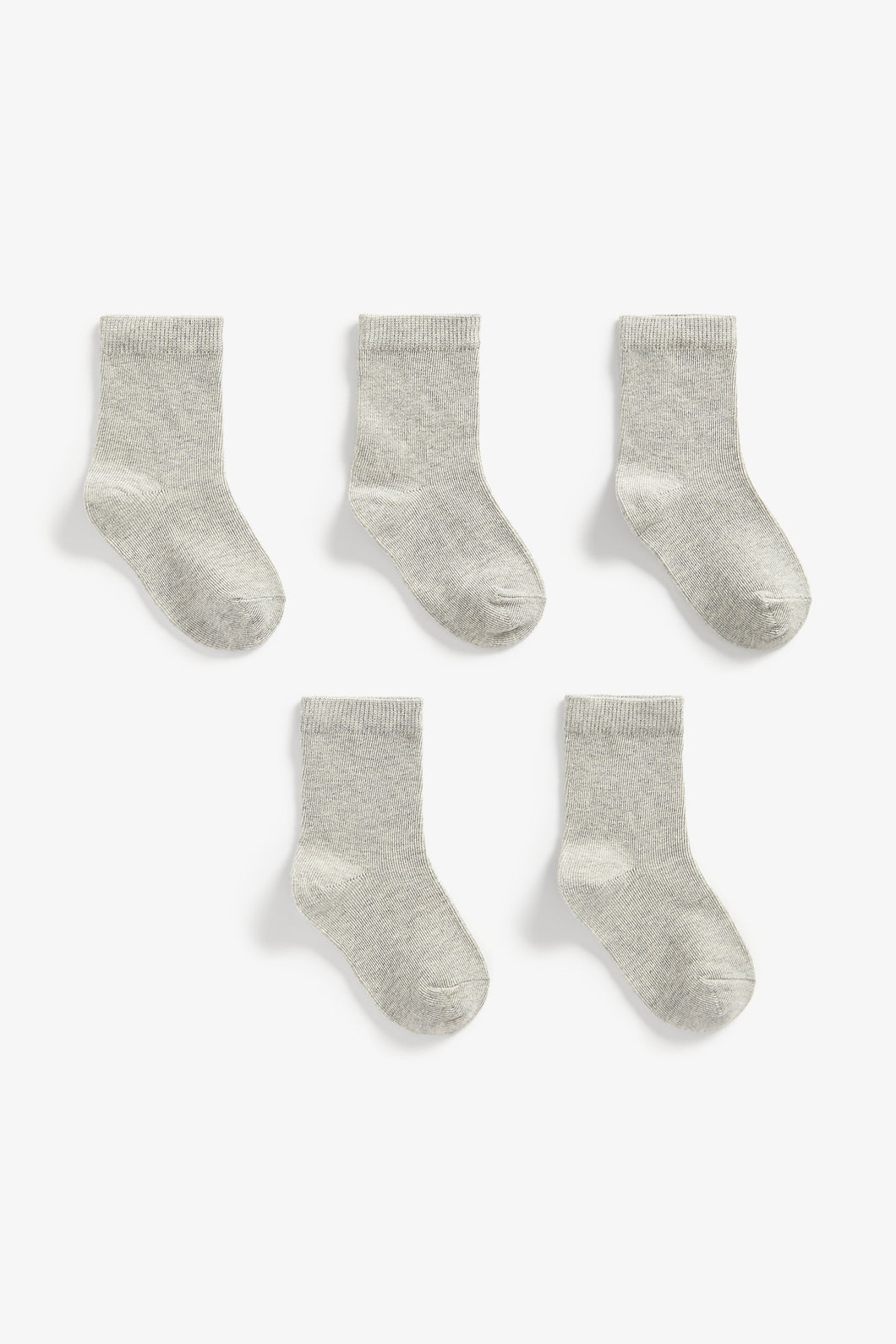 Mothercare Grey Socks - 5 Pack