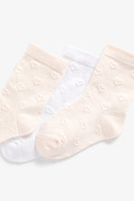 
                        
                          Load image into Gallery viewer, Mothercare Pink and White Socks with Aegis - 5 Pack
                        
                      