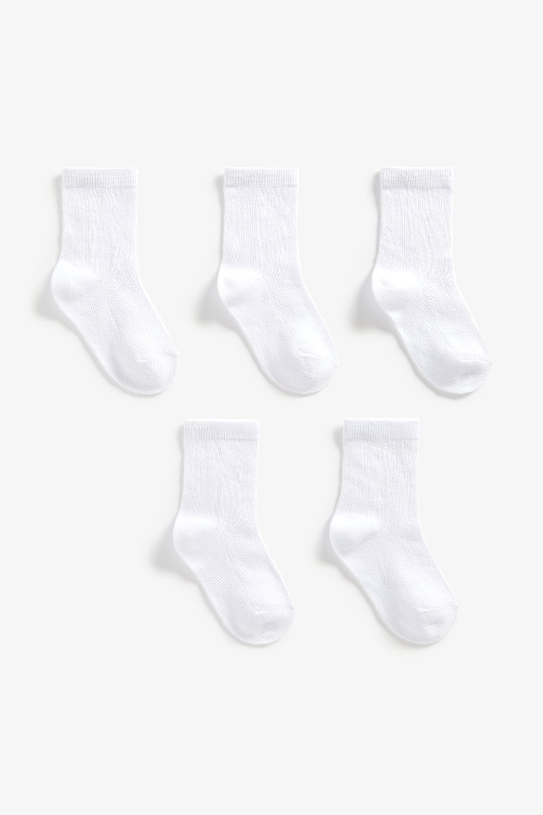 Mothercare White Pelerine Socks - 5 Pack