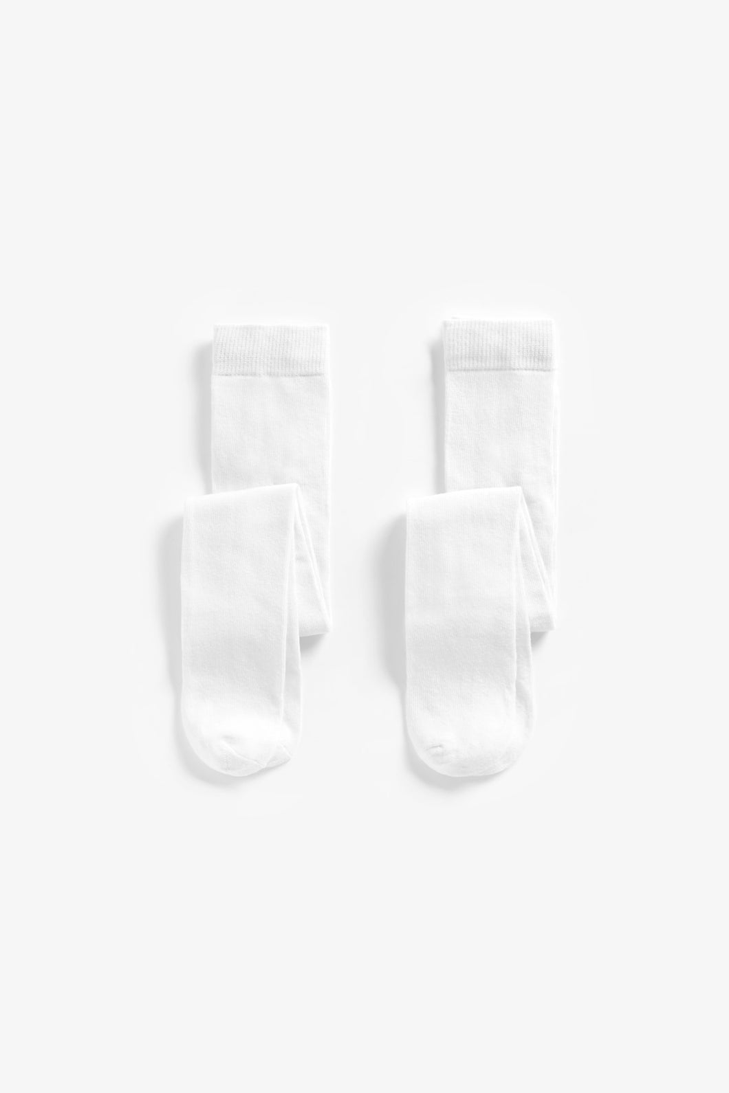 Mothercare White Tights - 2 Pack