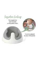
                        
                          Load image into Gallery viewer, Mamas &amp; Papas Snug Floor Seat with Activity Tray Pebble Grey 3
                        
                      
