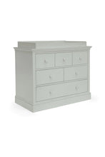 
                        
                          Load image into Gallery viewer, Mamas &amp; Papas Oxford Wooden 3 Drawer Dresser &amp; Baby Changing Unit Stone Grey 1
                        
                      