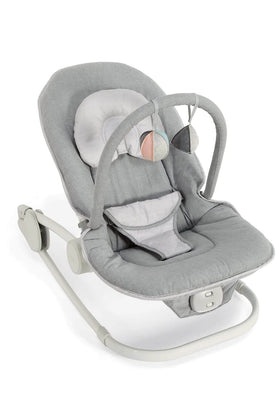 Mamas & Papas Wave Rocker Baby Bouncer Chair Grey Melange 1