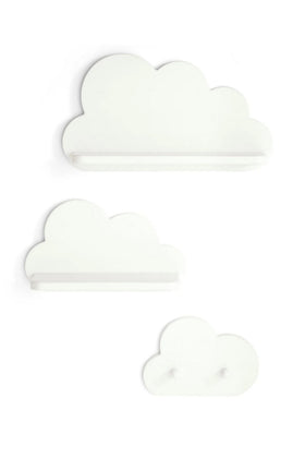 Mamas & Papas White Cloud Shelves and Coat 1